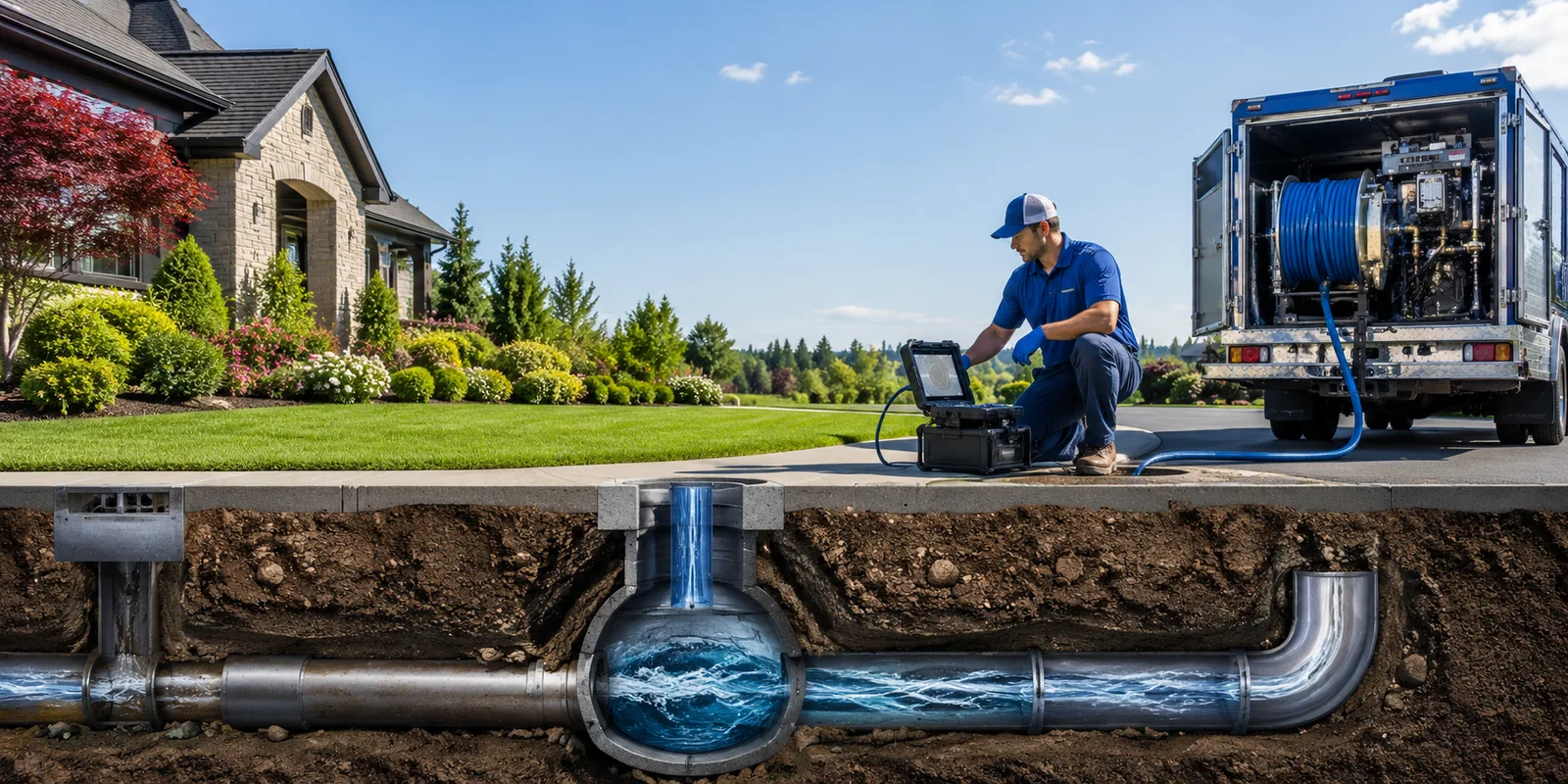 Drainage restoration information for Oakford, IN